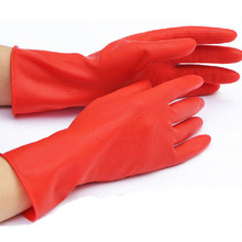 Eingelassene Flocklined Industrial Working Haushalt Sicherheit Latex Handschuhe